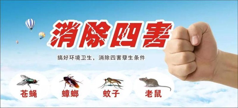 山西除四害：共筑城市美好环境！